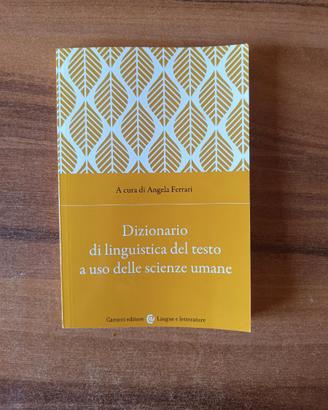 "Dizionario di linguistica del testo"
