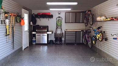 Garage, locale, fondo