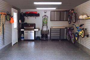 Garage, locale, fondo