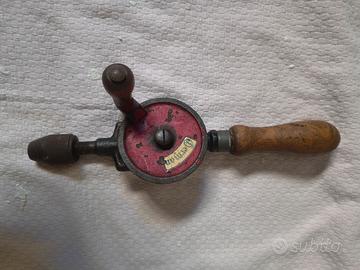 Trapano a mano vintage 
