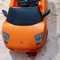 auto elettrica Lamborghini con batteria nuova 