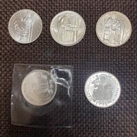 1000 lire argento fior di conio