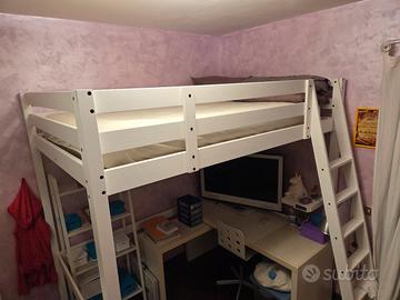 Letto a soppalco nuovissimo