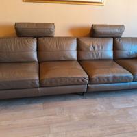 Divano in pelle Nicoletti