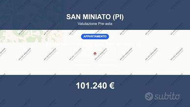 Immobile in asta di 88 m² con box auto a San Minia