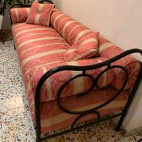 DIVANO IN FERRO BATTUTO