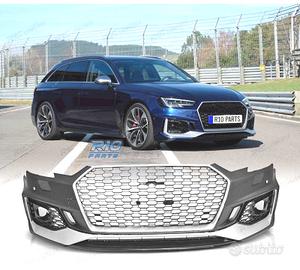 PARAURTI ANTERIORE AUDI A4 B9 15-19 RS4 PDC ARGENT