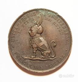 Medaglia 1884 ,Anniversario Risorgimento Italiano