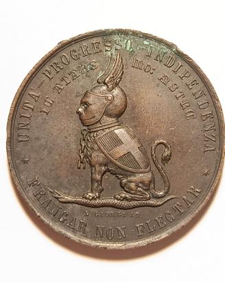Medaglia 1884 ,Anniversario Risorgimento Italiano