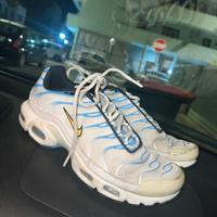 Nike air max Plus TN bianche/azzurre