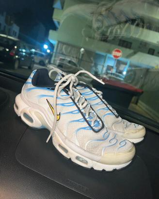 Nike air max Plus TN bianche/azzurre