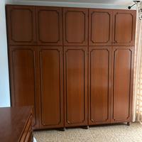 Camera da letto completa in legno -  tutto a 100€