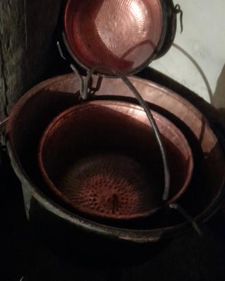 paioli antichi in rame