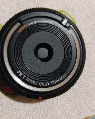 obiettivo olympus 15 mm f8 per micro 4:3