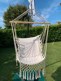 Sedia sospesa da giardino