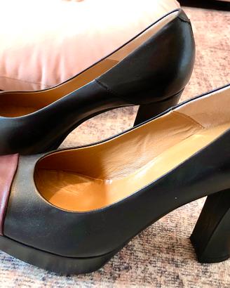 Scarpe decoltè in pelle originali Pollini