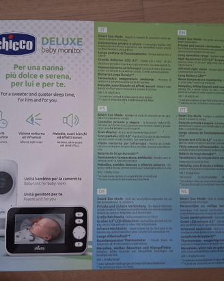 CHICCO BABY MONITOR DELUXE 4.3