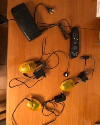Modulatore tv-trasmettitori wifi -Telecomando sky