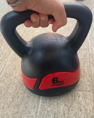 Kettlebell 6Kg 2 pezzi