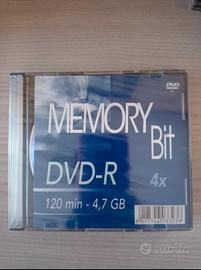 3 DVD da registrare vuoti 