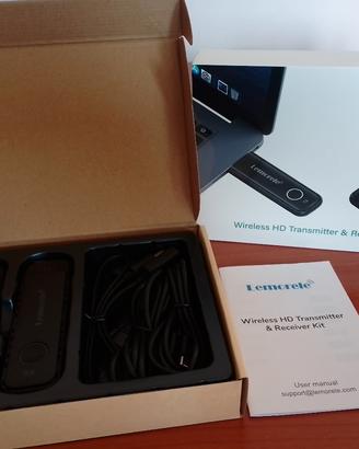 kit trasmettitore e ricevitore wireless HD