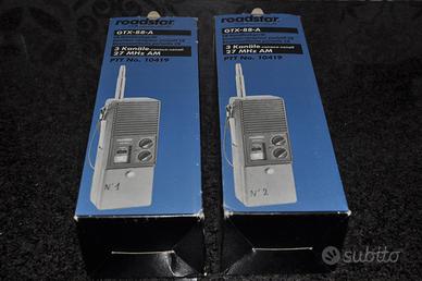 Radio CB Roadstar bidirezionale portatile GTX 88-A