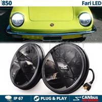 Coppia FARI LED PER FIAT 850 Luce Bianco Ghiaccio