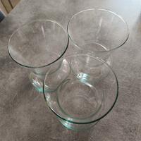 Set vasi di vetro diversi 