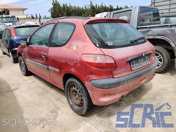 PEUGEOT 206 2A/C 1.9 D 69CV 98-01 -ricambi