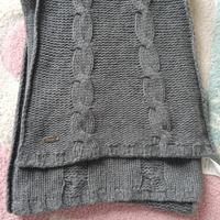 Sciarpa in Lana Lonsdale unisex grigia come nuova