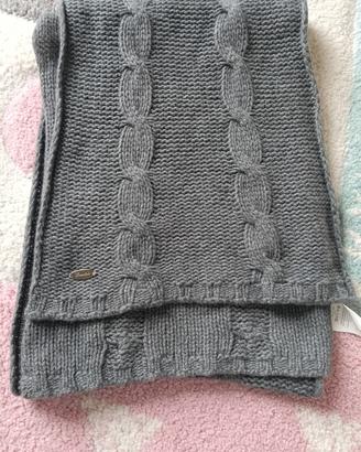 Sciarpa in Lana Lonsdale unisex grigia come nuova