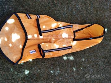 Giacca impermeabile cane - gialla