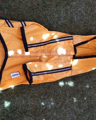 Giacca impermeabile cane - gialla