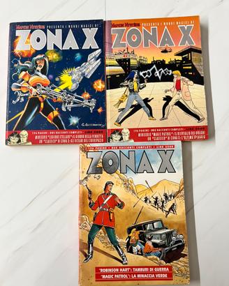 Lotto 3 Fumetti Zona X Bonelli (N. 12 - 13 - 36)