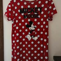 Camicia da notte Michey Mouse 100% cotone NUOVA