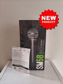 Microfono Shure SM58 - Dinamico Nuovo