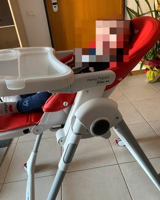 Trio peg perego + seggiolone prima pappa
