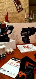 2 Gimbal +ActionCam 4k -16GB , WiFi,  due monitor