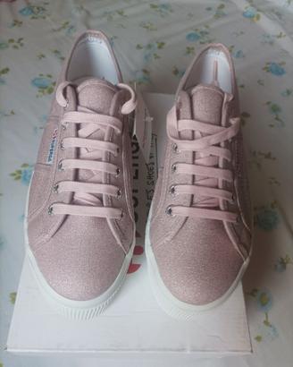 Sneakers Superga con zeppa