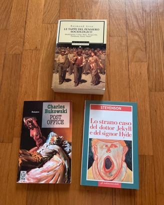 3 libri nuovi da libreria Bukosky Stevenson Aron