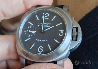 Pam118 titanio+quadrante Brown tobacco