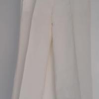 Pantaloni in lino bianchi di Massimo Rebecchi