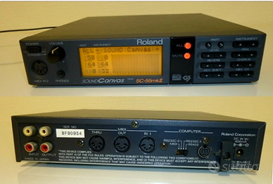 Roland sc55 mk2 expander professionale