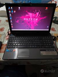 Acer 5741g con batteria e alimentatore originale