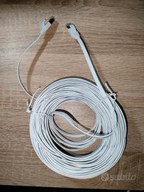 Cavo Ethernet Cat6 25m piatto