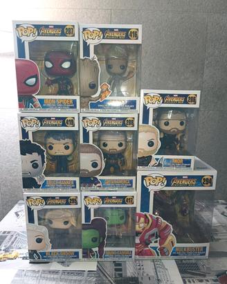 lotto Funko pop Avengers infinity war 8 pezzi