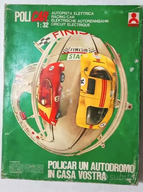 Pista policar 1/32 anni 70