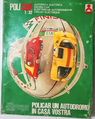 Pista policar 1/32 anni 70