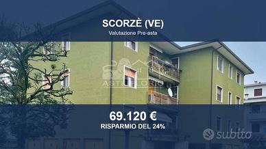 Immobile in asta di 90 m² con box auto a Scorzè