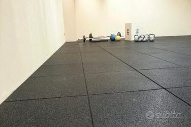 pavimento in gomma sala fitness